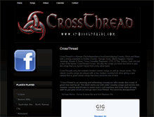 Tablet Screenshot of crossthreadkc.com